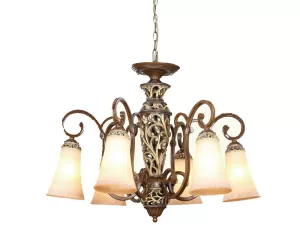 Đèn chùm hoa văn nổi VU010706HF