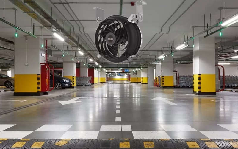 Lắp đặt quạt công nghiệp cho bãi đỗ xe cần lưu ý một số điều cơ bản