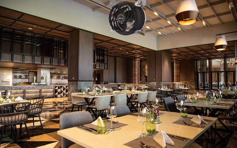 Quạt công nghiệp KOSMO có khả năng làm mát nhanh chóng