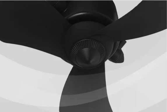 Tự động xoay 105° theo chiều ngang để phân phối luồng không khí hiệu quả khắp không gian.