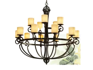 Đèn chùm 2 tầng phòng khách VU015615HA