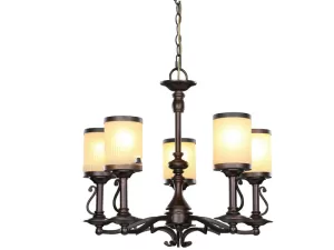 Đèn chùm phòng khách 5 bóng VU022505HA