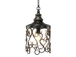 Đèn chùm đơn hoa văn VU064601DA