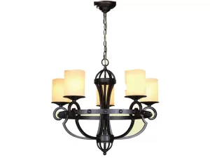 Đèn chùm 1 tầng thủy tinh VU015605HA