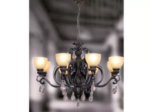 Đèn chùm pha lê 8 tay VU018608HA