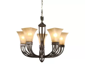 Đèn chùm thủy tinh 5 bóng VU018505HB