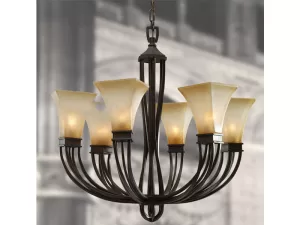 Đèn chùm thủy tinh VU018506HB