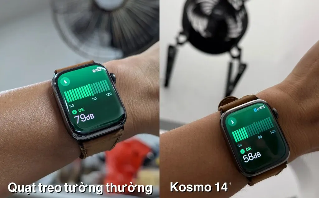 Độ ồn Kosmo