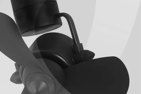 Điều chỉnh luồng không khí chính xác theo ý thích của bạn với đầu nghiêng 95° theo chiều ngang và 155° theo chiều dọc