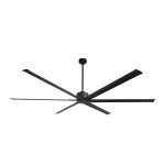 Quạt trần 6 cánh lớn màu đen MEGA 96