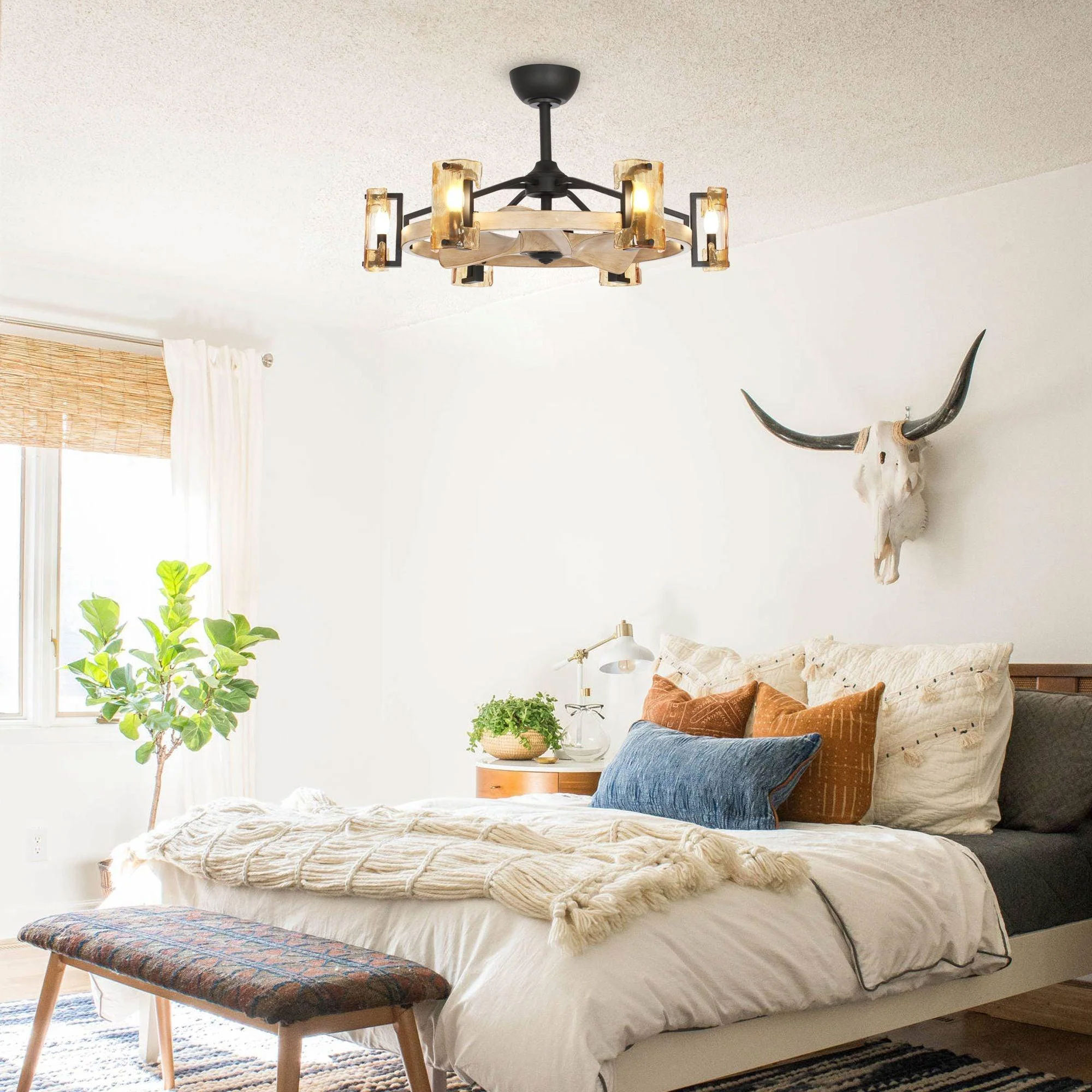 quat-tran-den-WAA Quạt trần đèn WAA - Thiết kế độc nhất vô nhị