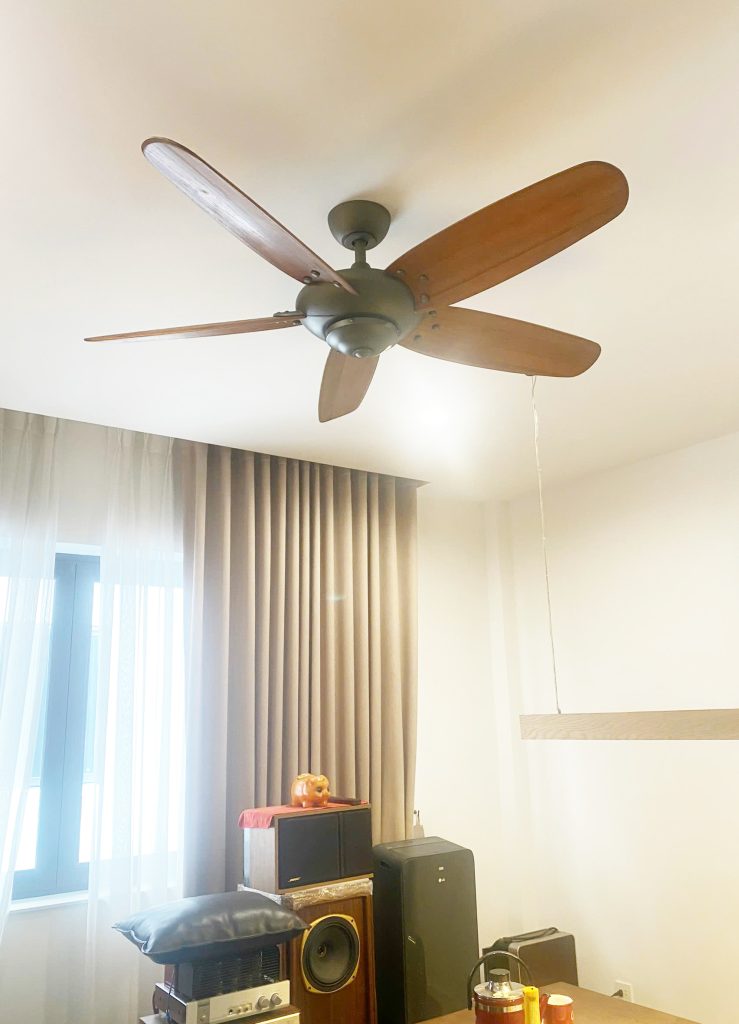 quat-tran-5canh-rose quạt 5 cánh gỗ Rose