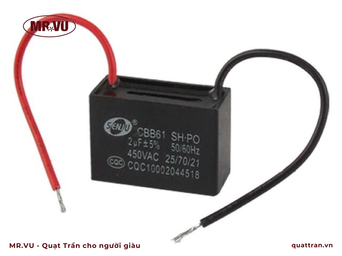 Tụ điện cho quạt trần