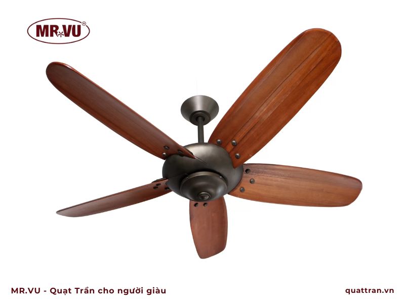Quạt trần cánh gỗ