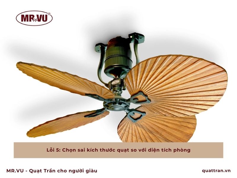 Lỗi lắp đặt quạt