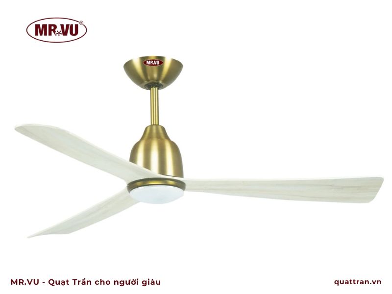 Quạt trần cánh gỗ