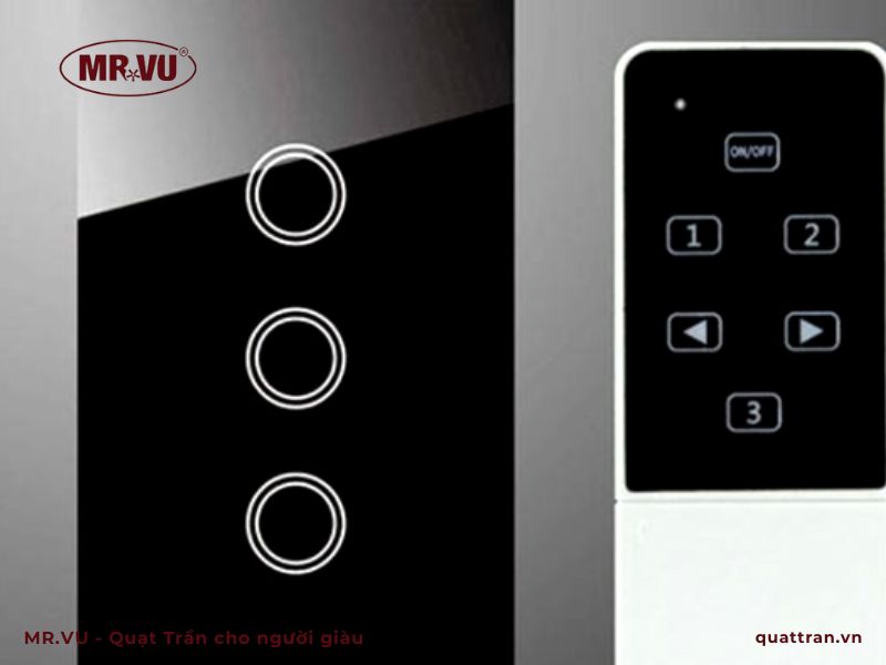 Cách lắp công tắc quạt trần