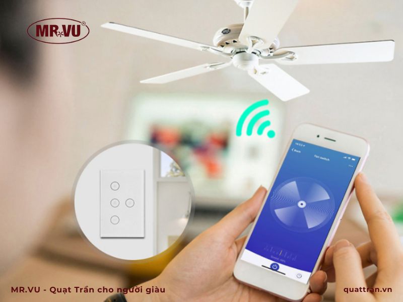 Cách lắp công tắc quạt trần