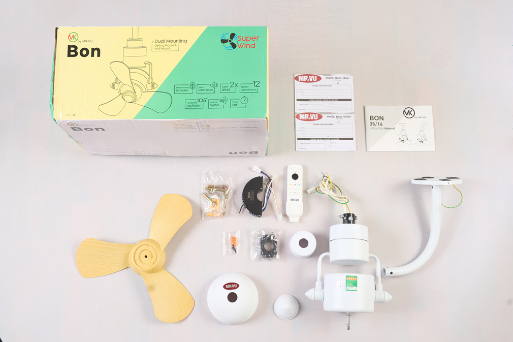 quạt trần nhỏ bon