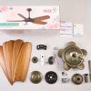 thung-quat-tran-5canh-rose Fullbox từng bộ phận quạt trần ROSE