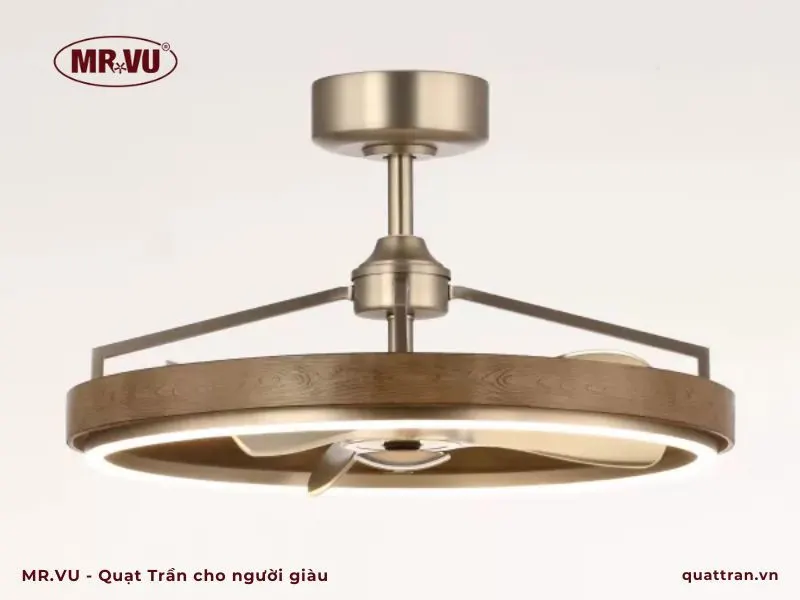 Mẫu quạt trần chung cư: Phong cách hiện đại, sang trọng 12 Mẫu quạt trần chung cư