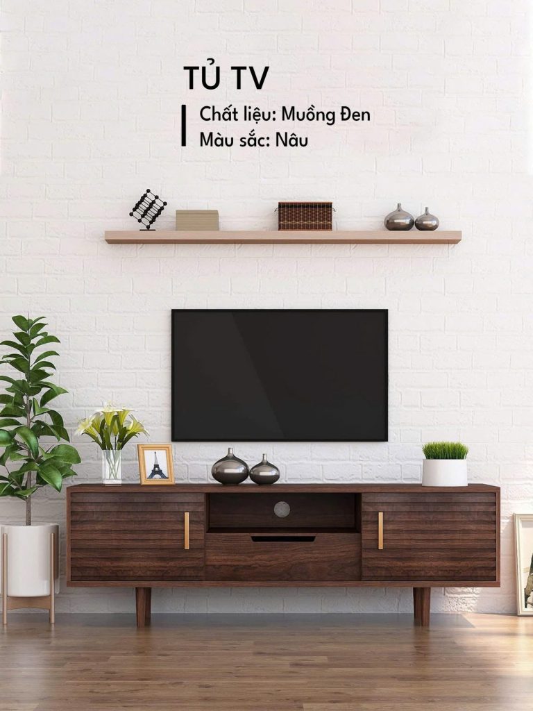 kệ tivi phòng khách đơn giản đẹp