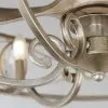 Quạt Pha lê Diamond sử dụng 6 bóng đèn led