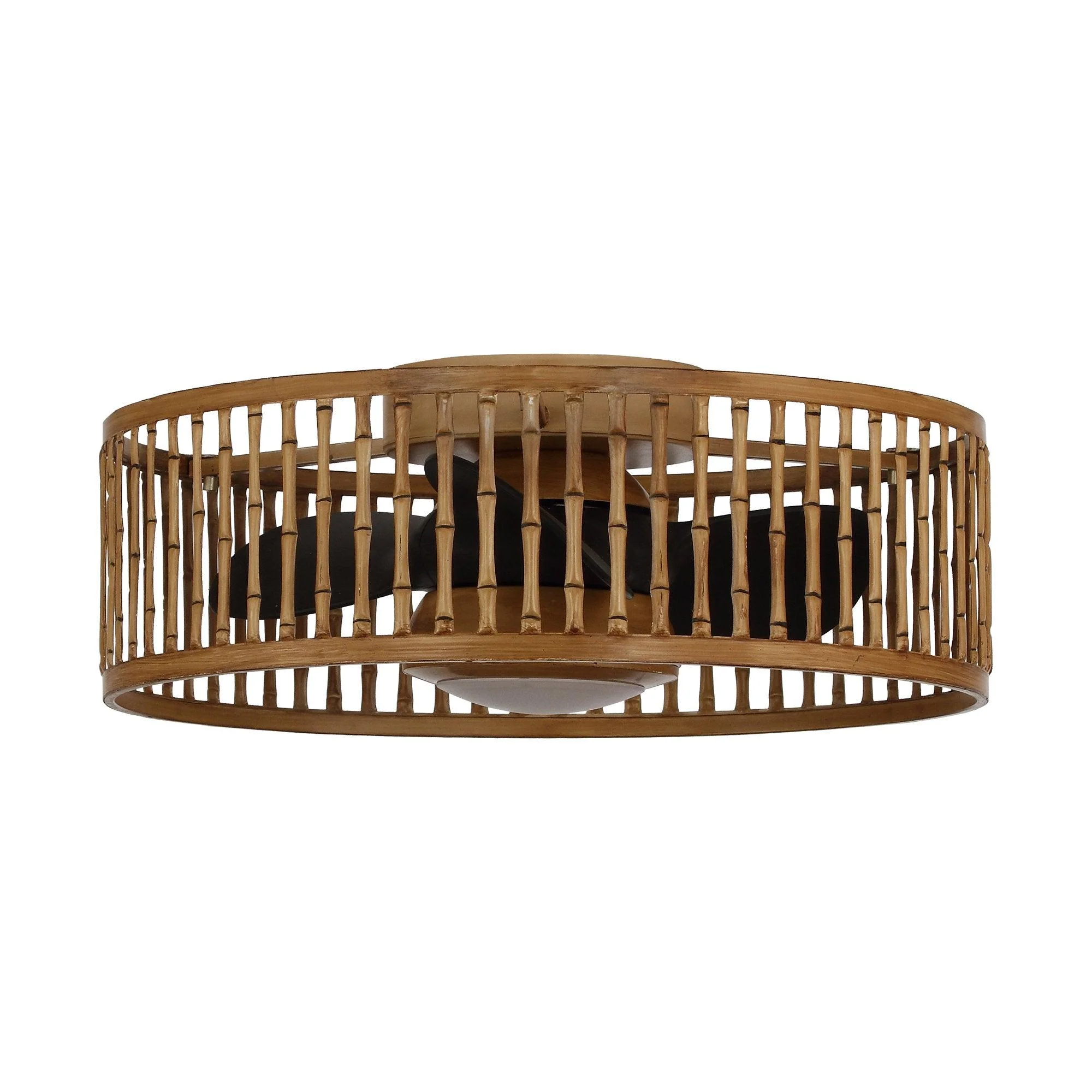 quat-cane-khi-tat-den Quạt hình cây trúc CANE khi không bật đèn