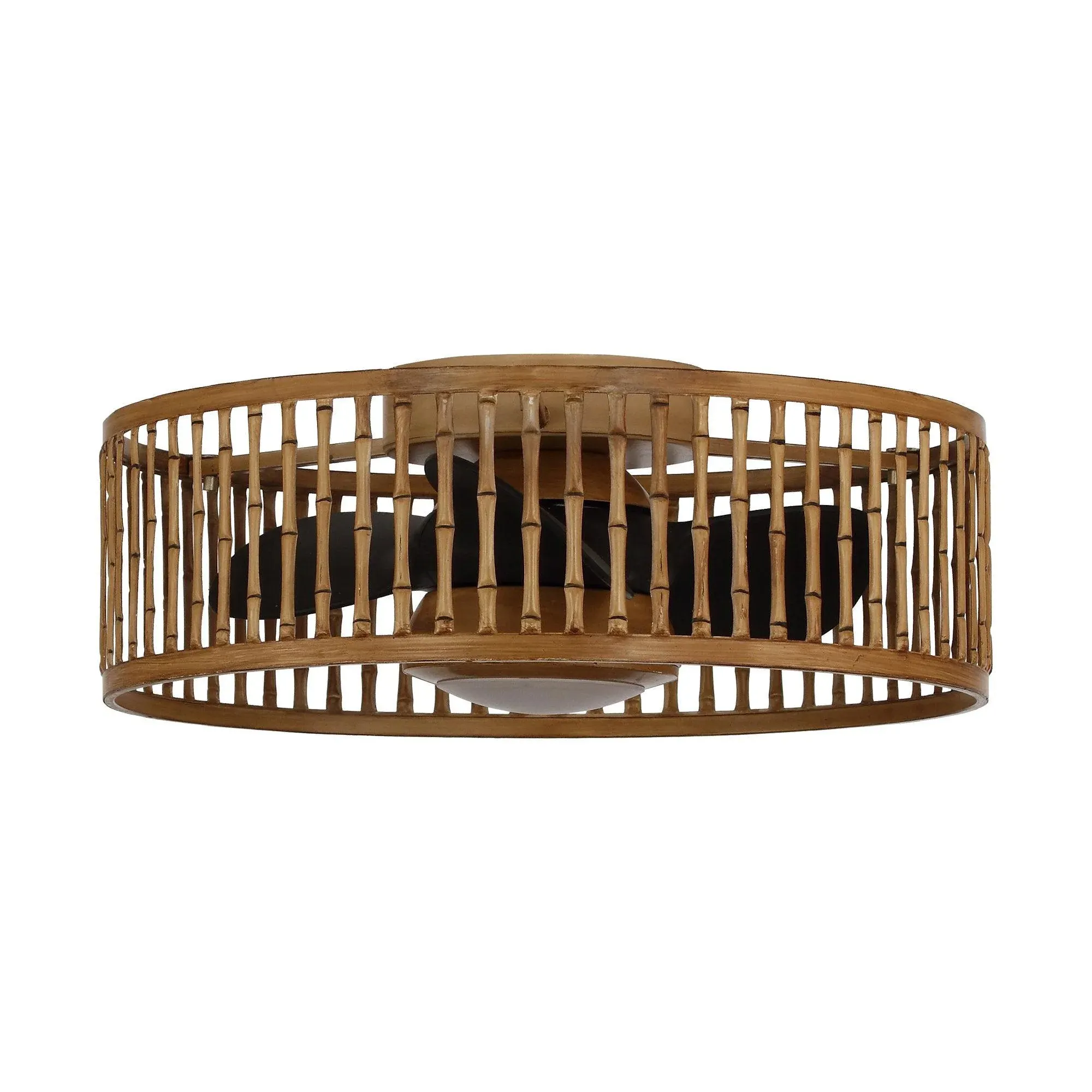 quat-cane-khi-tat-den Quạt hình cây trúc CANE khi không bật đèn