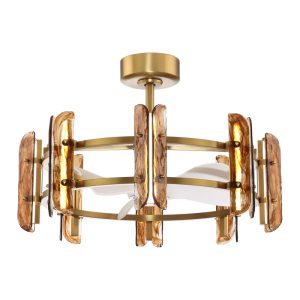 Quạt trần hiện đại Glass