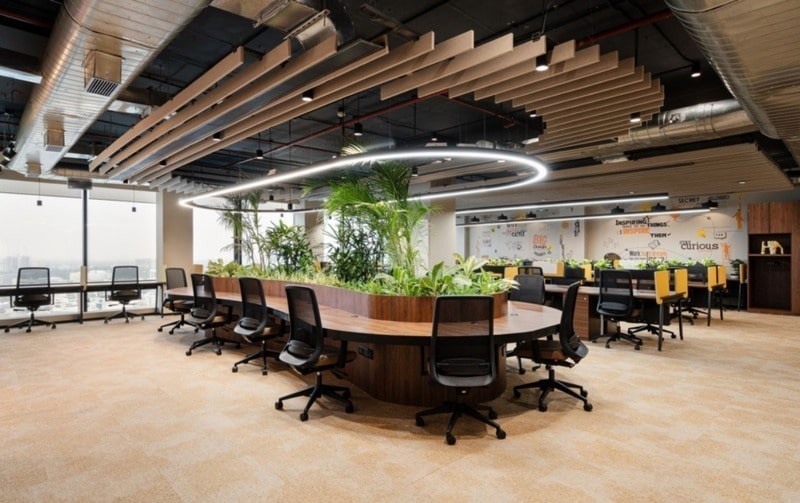 thiết kế nội thất văn phòng