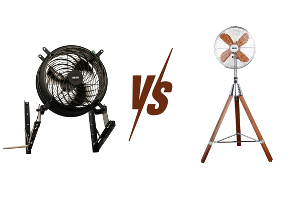 So sánh quạt công nghiệp và quạt điện thường dựa trên 6 tiêu chí