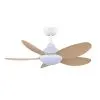 Quạt trần TINY màu Maple - quạt trần trang trí mini