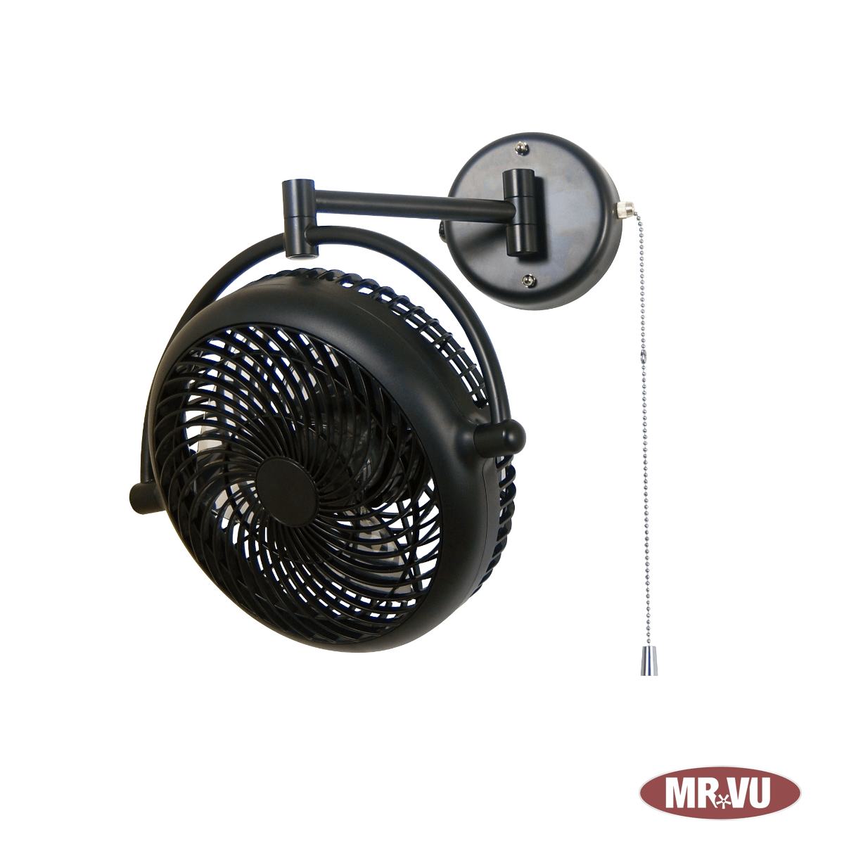 Quạt treo tường màu đen đẹp - Mr.Vũ