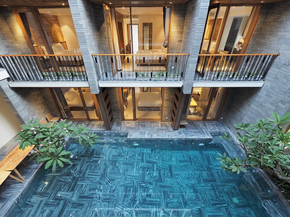 Quạt Mr.Vũ® Tại Minh House Hotel & Apartment Đà Nẵng 16 Bể bơi tại Minh House - Hotel & Apartment