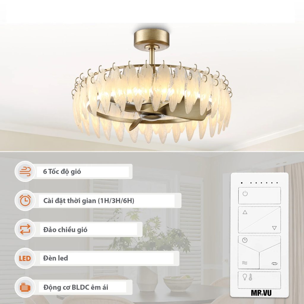 Dễ dàng điều chỉnh sự thoải mái của bạn từ bất cứ đâu trong phòng.